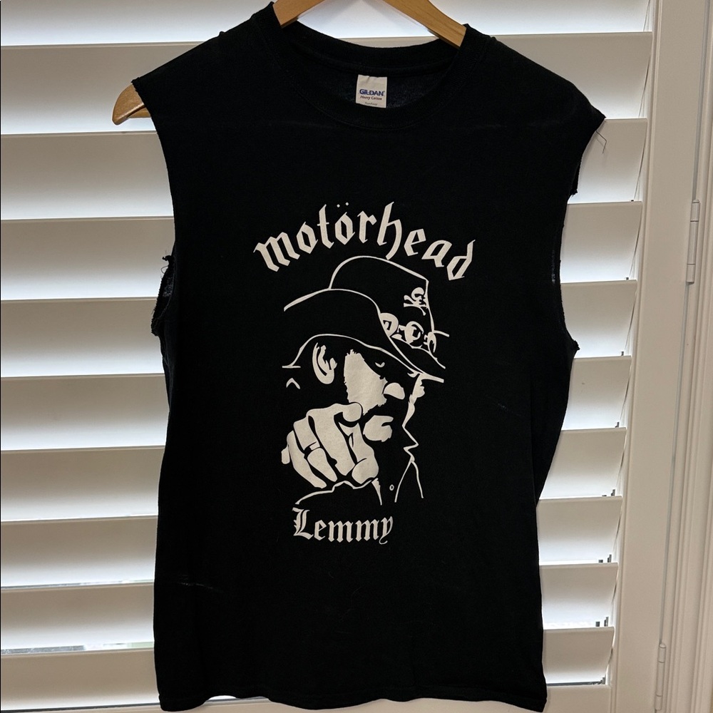 Motörhead Lemmy Black Heavy Cotton T-Shirt small/medium vintage